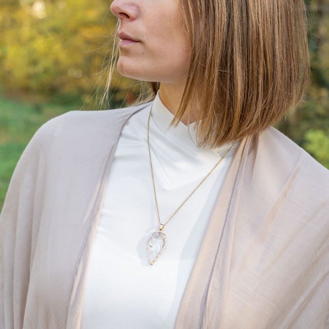 Hegyikristály nyaklánc