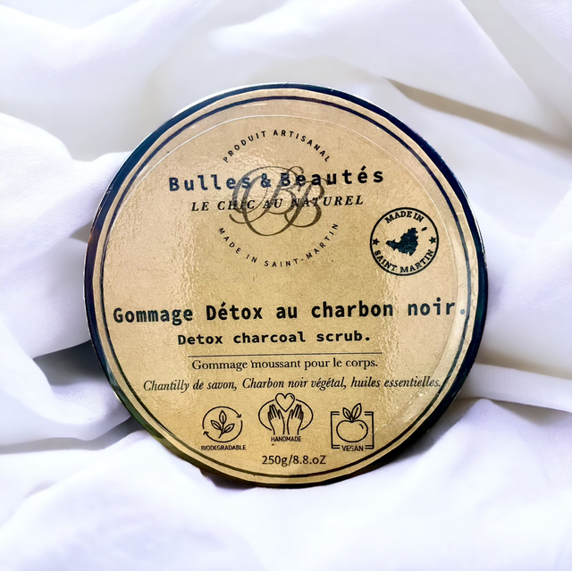 Gommage -BODY SCRUB- BLACK CHARCOAL
