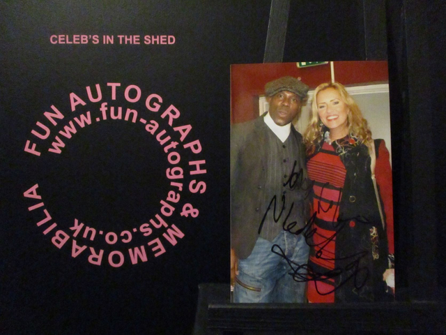 Nicole Faraday Authentic Autographed 6x4 Our Facing Photograph (T)