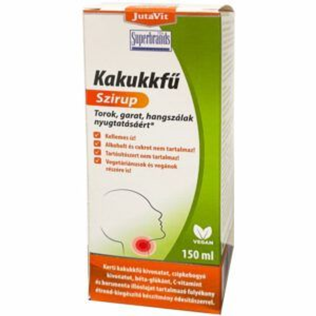 JutaVit Tymiánový sirup bez cukru 150ml