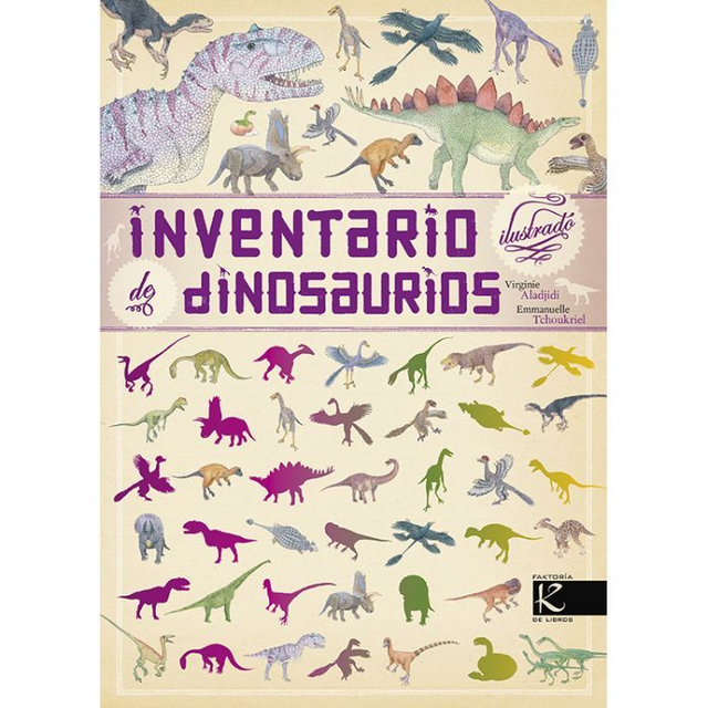 Inventario ilustrado de dinosaurios - Virginie Aladjidi