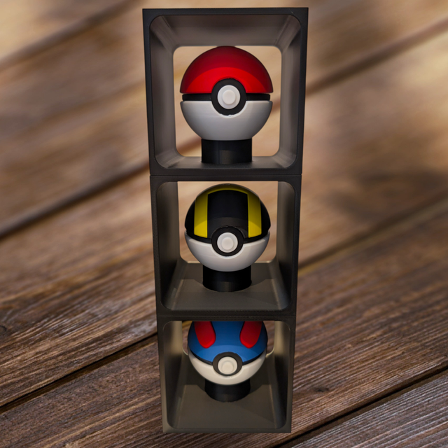 3D Printed Pokeballs