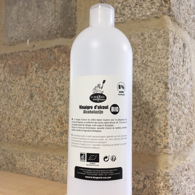 Vinaigre Blanc d&#039;Alcool 8% Bio - 2,20€/kg