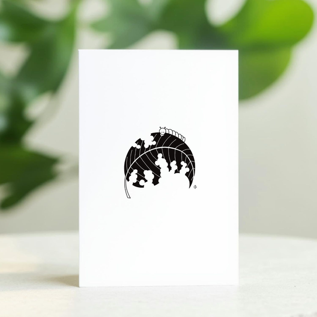 "Effiloché" Carte postale- 2025