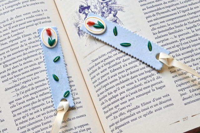 Tea Time - Marque page Cameo