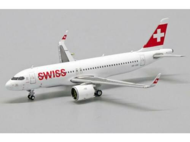 Swiss A320Neo (HB-JDB) Riederalp, 1:200, JCWings