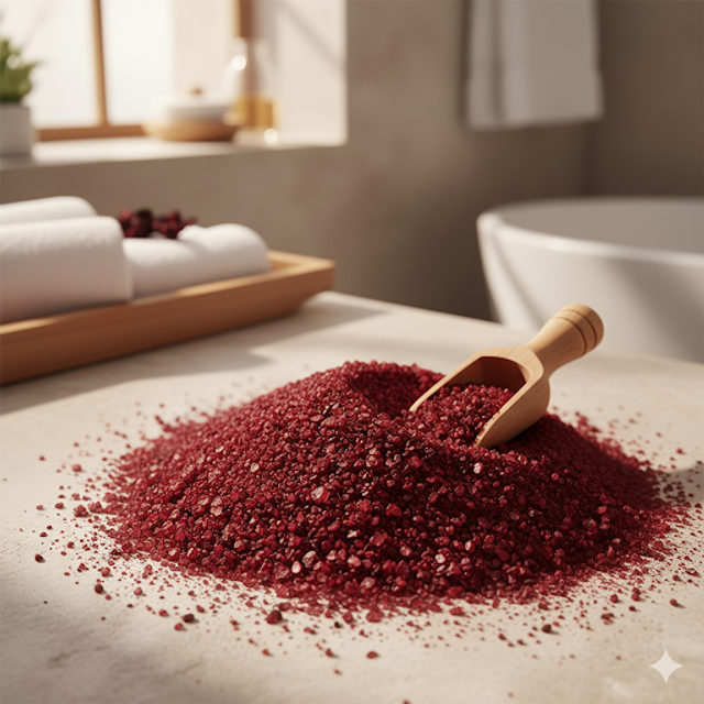 Hibiskus Badesalz (500g Beutel)