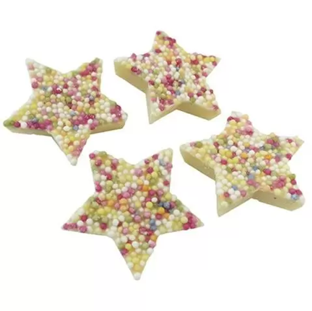 White Chocolate Snowie Stars
