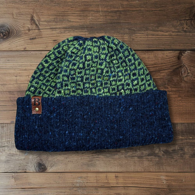 Soft Merino Wool Handmade Unisex Hat (Colour: Jolly Rancher)