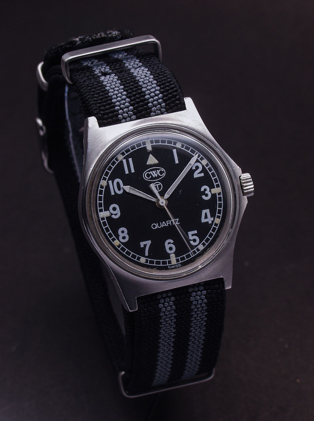 CWC W10 "Medium Fatboy" Royal Navy 1985 Issue Watch