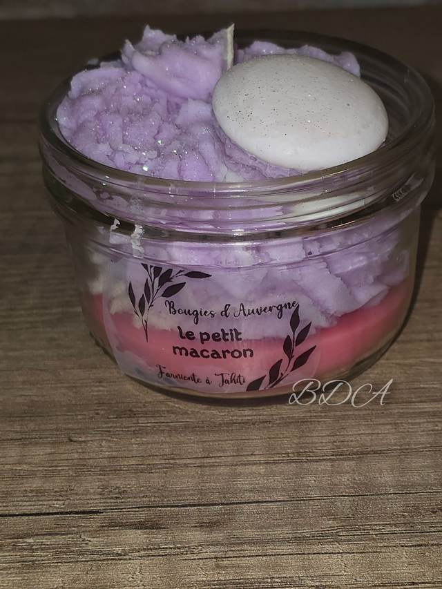 Le petit macaron parfum farnienté à Tahiti