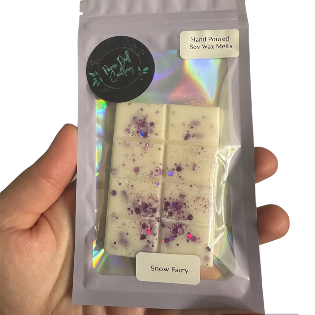 Soy Wax Melt Small Snap Bar - Snow Fairy