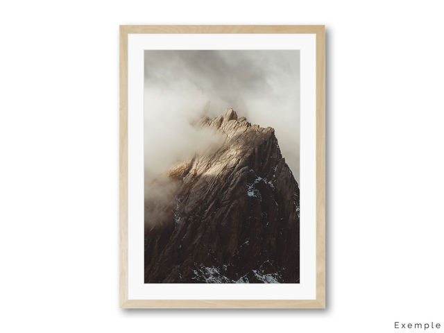Vue sur les Aiguilles de la Penaz, Alpes, France