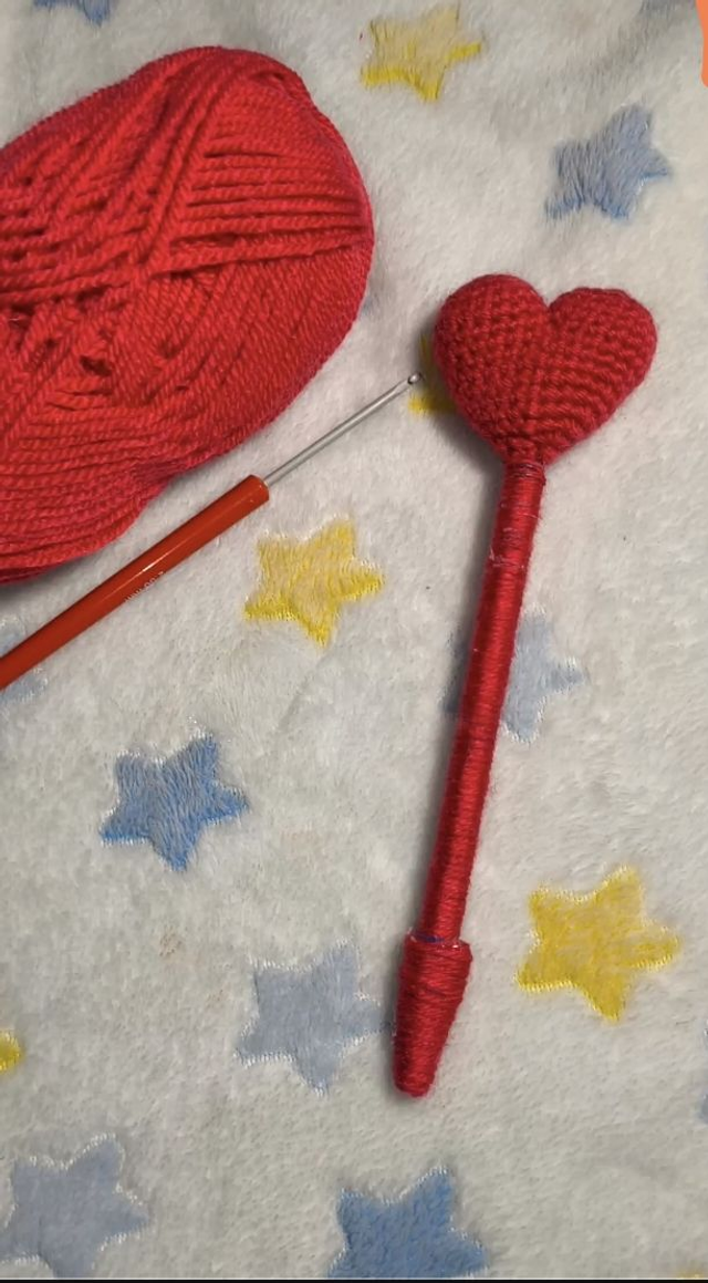 Stylo coeur 