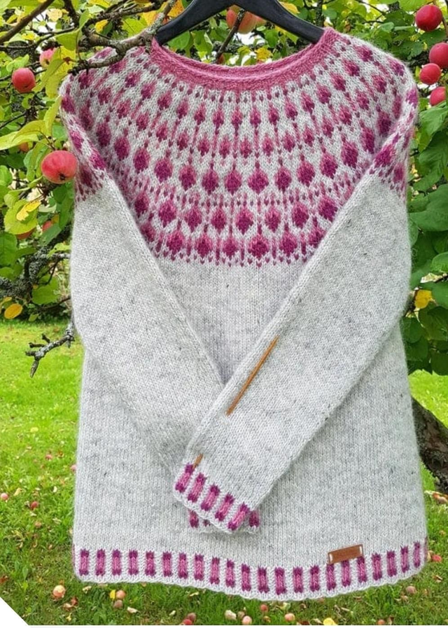 Lt Ash pink Sweater