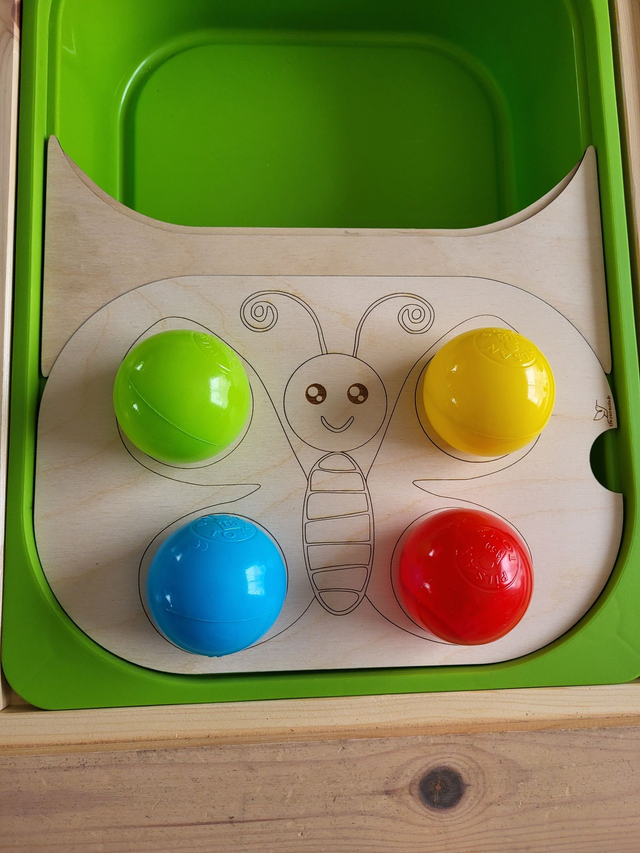 Insert le papillon des tout-petits