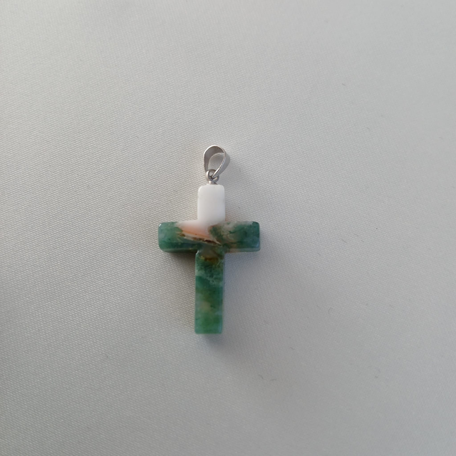 Heren hanger "Kruis" Mosagaat (3.041)