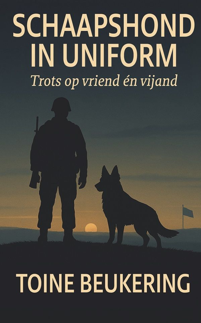 Schaapshond in uniform