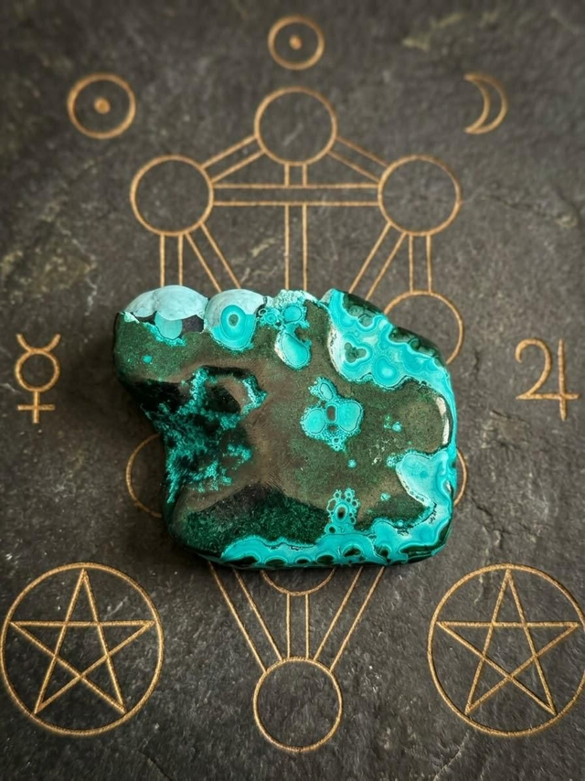 Malachite et chrysocolle 