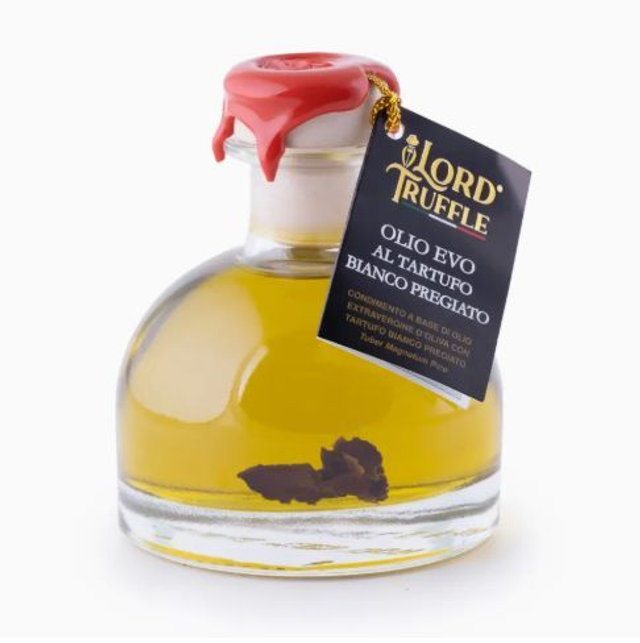 Olivenöl extra Vergine 100 ml, mit italienischem weißem Trüffel