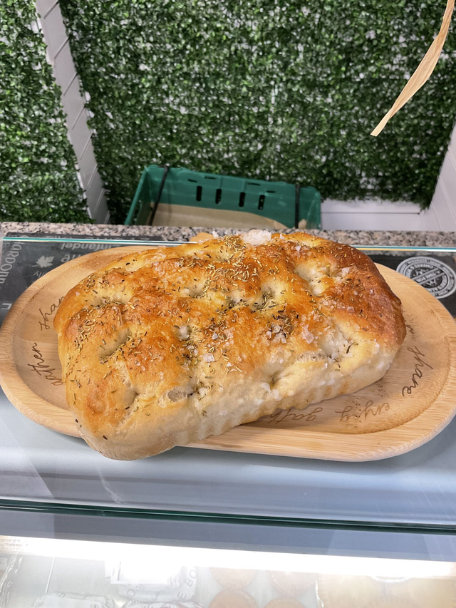 The Rise - Rosemary &amp; Sea Salt Focaccia