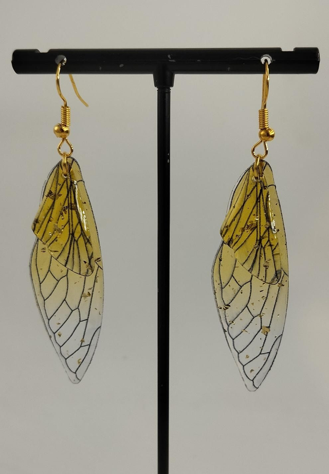 Boucles d’Oreilles Ailes de Fée – Bijoux Féeriques, Légers &amp; Magiques – Cadeau Fantaisie