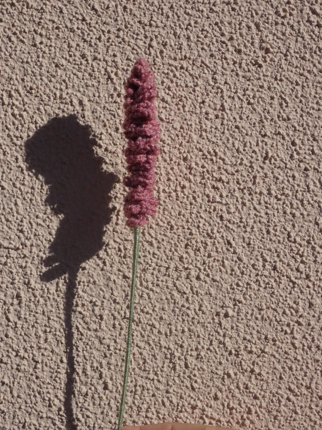 Lavande vieux rose clair pailleté 