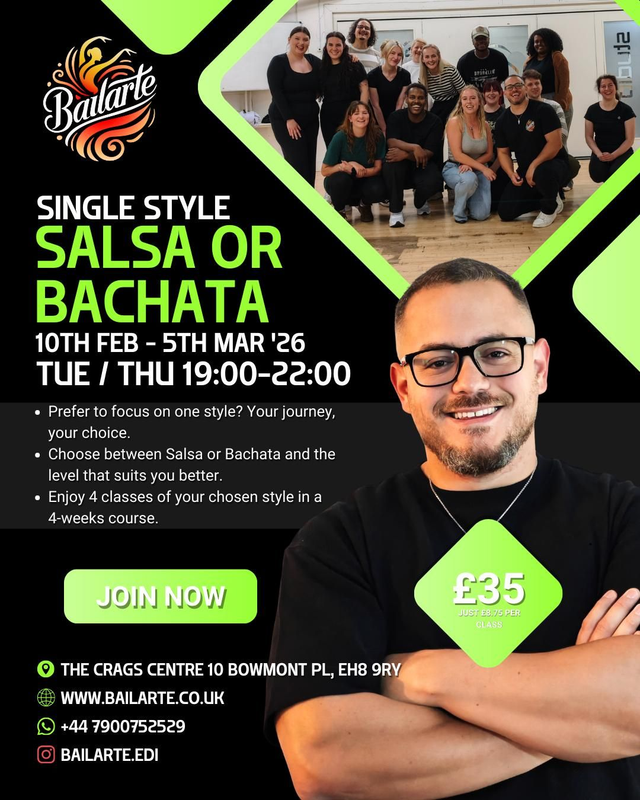 Single Style Course - Salsa or Bachata