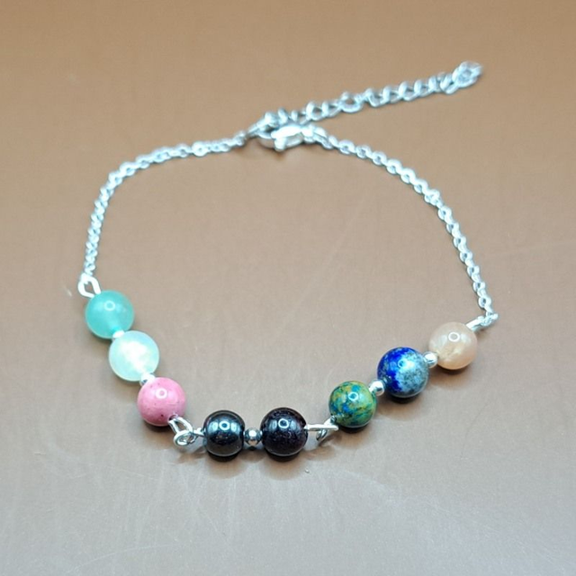 Bracelet en chaîne chemin de vie en 1 partie