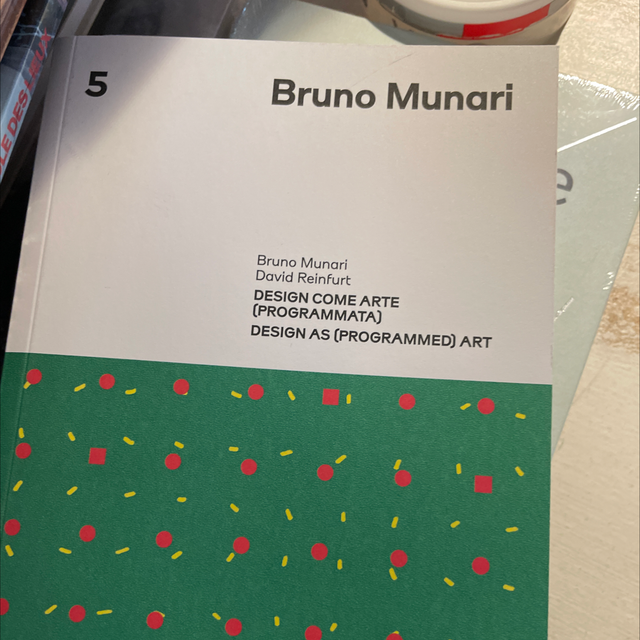 Design As Programmed Art Bruno Munari