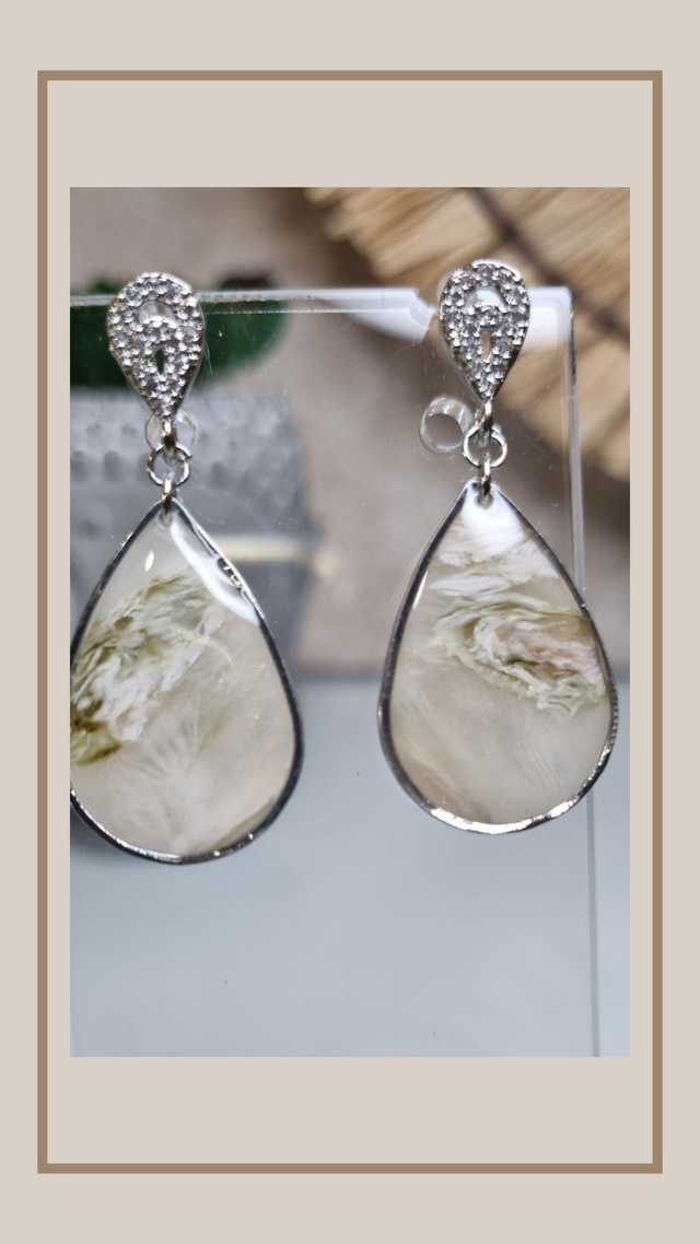 Fausse pierre naturelle goutte 