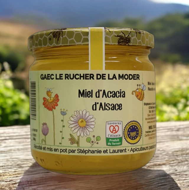 Miel d'acacias - Le Rucher de la Moder