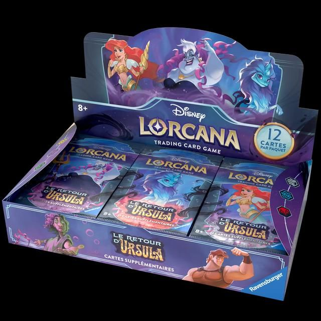 Ravensburger Lorcana - Boite De 24 Boosters Le Retour d'Ursula