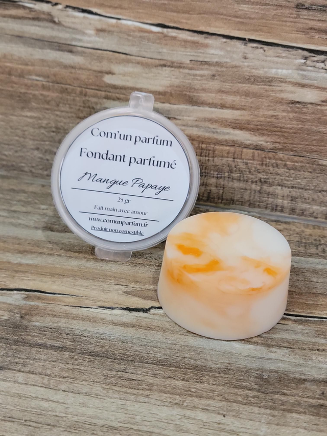 Fondant parfumé Mangue Papaye 