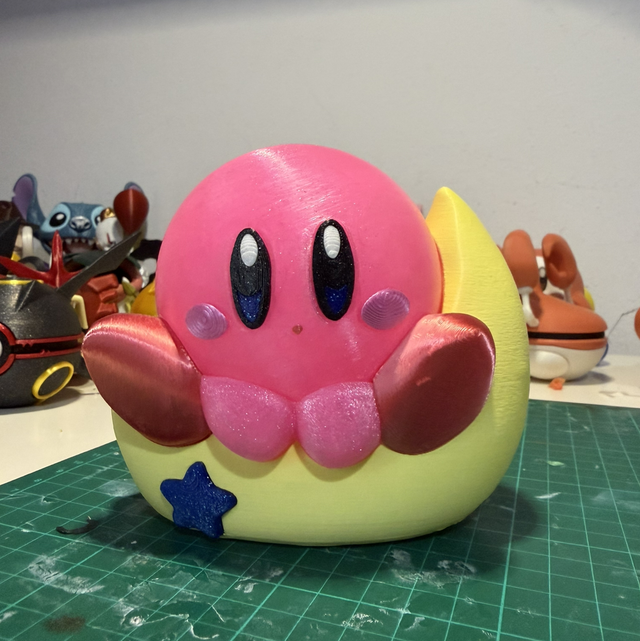 Fanart pla effetto multicolor o glitter