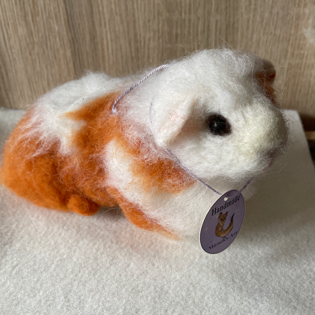 Levensechte cavia naaldvilt