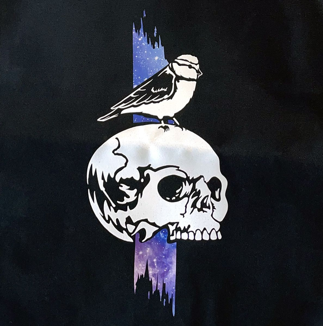 Sac mésange Galaxie bleue