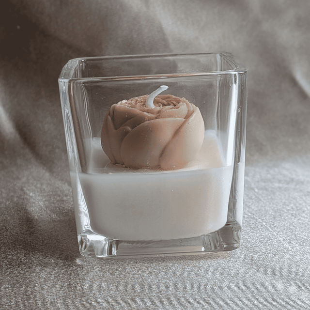 Bougie en verre – Vanille