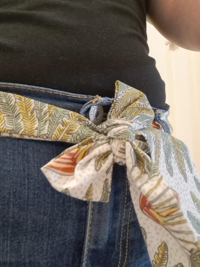 Ceinture tissus longueur 1m50 