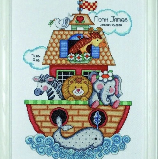 Design Works Crafts Noahs Ark Sampler Counted Cross Stitch Kit