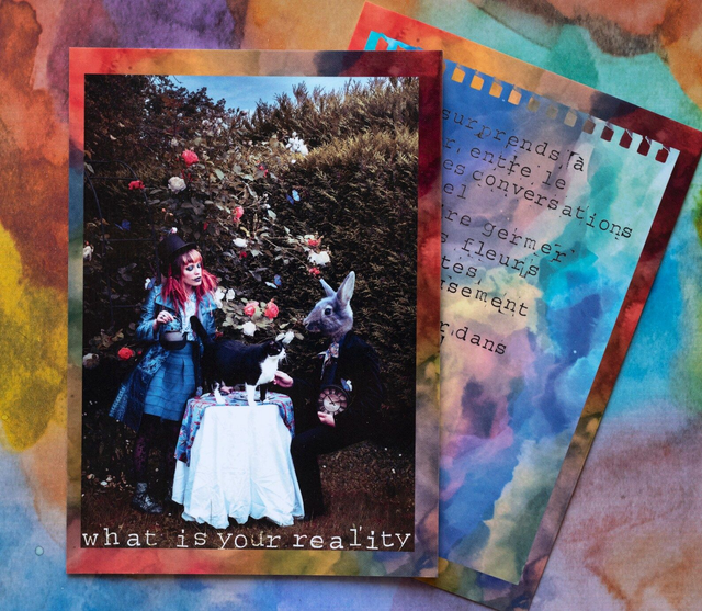 Carte recto verso "What is your reality"