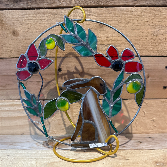 Glass Hare (stand not included) 