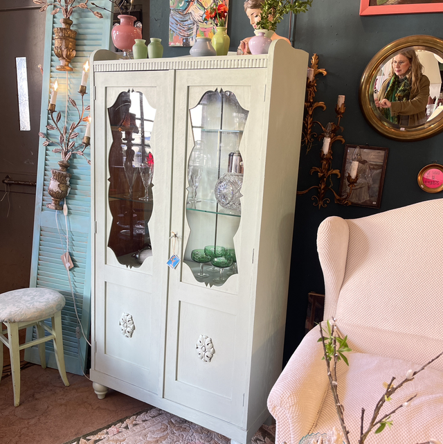 Grüne Vitrine  - Art Déco trifft Nachhaltigkeit