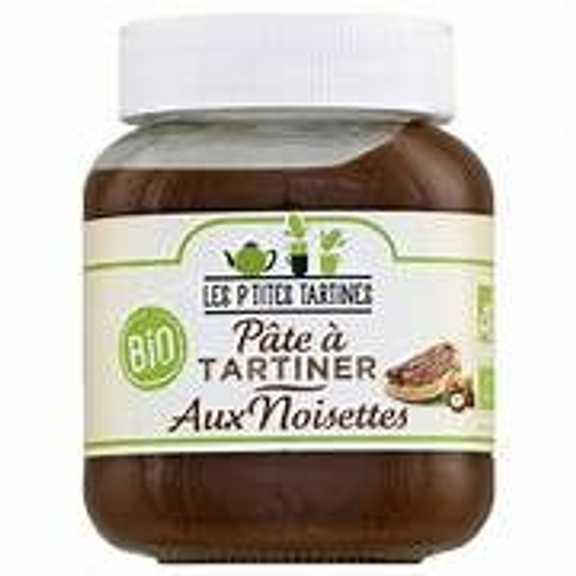 Pate à tartiner aux noisettes et chocolat - bio (pot 350 g)