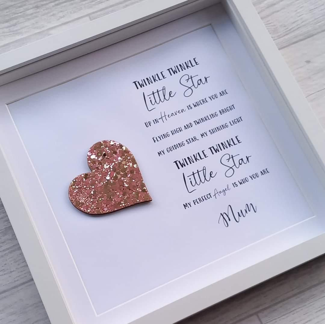 Twinkle twinkle little star | In loving memory, Bereavement, Sympathy gift 