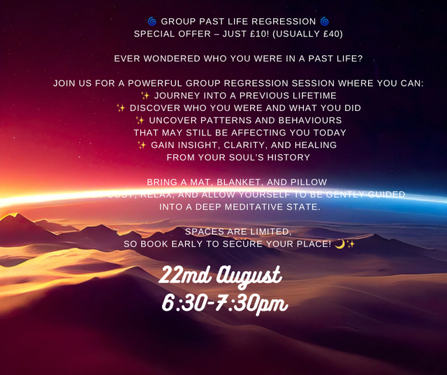 Group past life regression 
