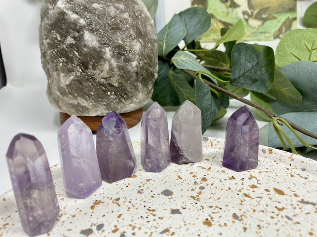 Amethyst Turm M 3,5-4 cm