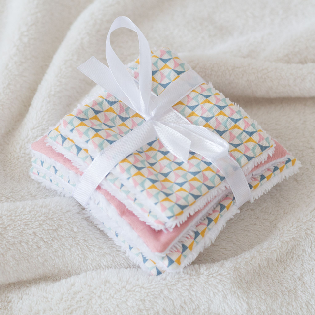 Lot de 6 cotons - Collection Pastel