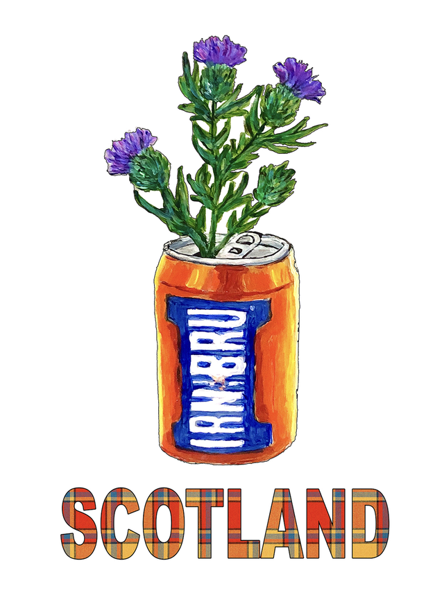 X4 Prints - IRN BRU 8"x10" (£7.50 per unit)