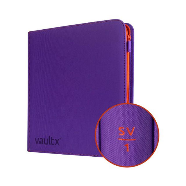 Vault X 12-Pocket Exo-Tec® Zip Binder SV1